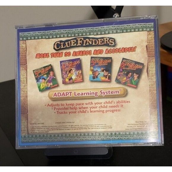 Clue Finders 6TH GRADE ADVENTURE CD-ROM Ages 10-12  The Learning Company… - Picture 2 of 2